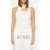 10DAYS Cut Out Tank Top Rib Ecru