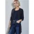 Street One Dames Lange jas in Blauw