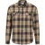 Mountain Warehouse Heren Overhemd met lange mouwen in molton (Geel)