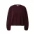 Vrouwelijke fluïde sweatshirt met bubble zoom COMMA