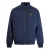Lyle & Scott marineblauw jack met gewatteerde mouwen en volledige ritssluiting