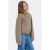 KIDS ONLY GIRL gemêleerd bomberjack – taupe