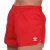 Women’s adidas Originals Adicolor Classics 3-Stripes Shorts in Red