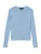 VERO MODA Gebreid vest ‘VMSILJE’  lichtblauw