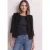 Bodywarmer van imitatiebont met zakken en rits