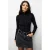 Slank Fit Halve Coltrui Cardigan met Knoopsluiting