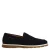 Manfield suède loafers donkerblauw