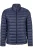 BOSS Regular Fit Gewatteerd jack donkerblauw, Effen