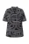 Ulla Popken Shirt  grijs / zwart