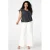 MS Mode top blauw met pailletten