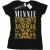 Li-cense Disney dames minnie mouse barok patroon katoenen t-shirt