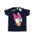 Disney Dames/Dames Daisy Eend Hoofd Beschilderd Katoenen Vriendje T-shirt (Marineblauw)