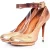 Lanvin Metallic python enkelband pumps