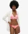 Cheeky Bikinibroekje met Strepen Roze