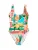 Next Badpak  donkergroen / gemengde kleuren
