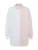 St MRLO Blouse ‘Requisite’  lichtroze / wit