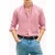 Tommy Hilfiger Core Flex Pop Classic Shirt Medium Red/stripe