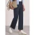 Wide Leg broek met opgestikte zakken