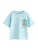 Next Shirt  azuur / lichtblauw / roestbruin / pasteelgeel