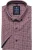Redmond Casual Overhemd Korte mouw rood