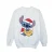 Disney Meisjes Lilo And Stitch Kerstmis Love Biscuit Sweatshirt (Wit)