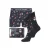 Jack & Jones heren giftbox 3P boxer & sokken santa trees blauw