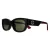Gucci Vierkant Dames Havana met Groen en Rood Groen GG1667SK