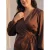 VERO MODA CURVE top Plus Size – bruin