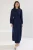 Trendyol Modest Dames Donkerblauw Effen Maxi Lang Casual A-lijn Modest Jurken