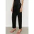 Reiss Satin Taper Trouser Black