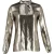 Lanvin Teardrop Lamé blouse in gouden zijde
