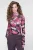 Geisha Top Mesh 62832-14 T-shirt Korte Mouw 999 Black/sand/pink