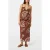 Scotch & Soda Gathered Strappy Tank Inky Sun Brown
