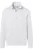 HAKRO 451 Half-Zip Sweater wit, Effen