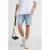 Garcia Russo 615 denim regular short light blue denim