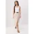 TRENDYOLMİLLA Dames Beige Effen Midi A-lijn Rokken