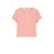 Tommy Hilfiger T-shirt zalm rib gebreid