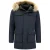 Enos Parka winterjas met grote echte bontkraag