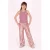 B.Nosy wide leg casual broek roze