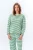Gestript overhemd – Groen