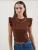 Bigdart Blouse  kastanjebruin