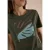 Shirt met ronde hals en frontprint