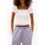 Tommy Hilfiger Slim Soft Rib T-shirt Ecru