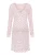 VIVANCE Nachthemd ‘Dreams’  rosa / lichtroze / zwart