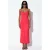 Mouwloze midi-slipdress