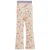 s.Oliver gebloemde legging ecru rib gebreid