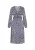 IZIA Jurk  beige / donkerblauw / geel / donkergroen