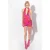 PINKO Niwok Dress Multi Fuchsia/red