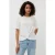 EsQualo Top S/slve Knot Structure Off White