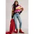 White Stuff Alice Abstract Jumper Grey Multi